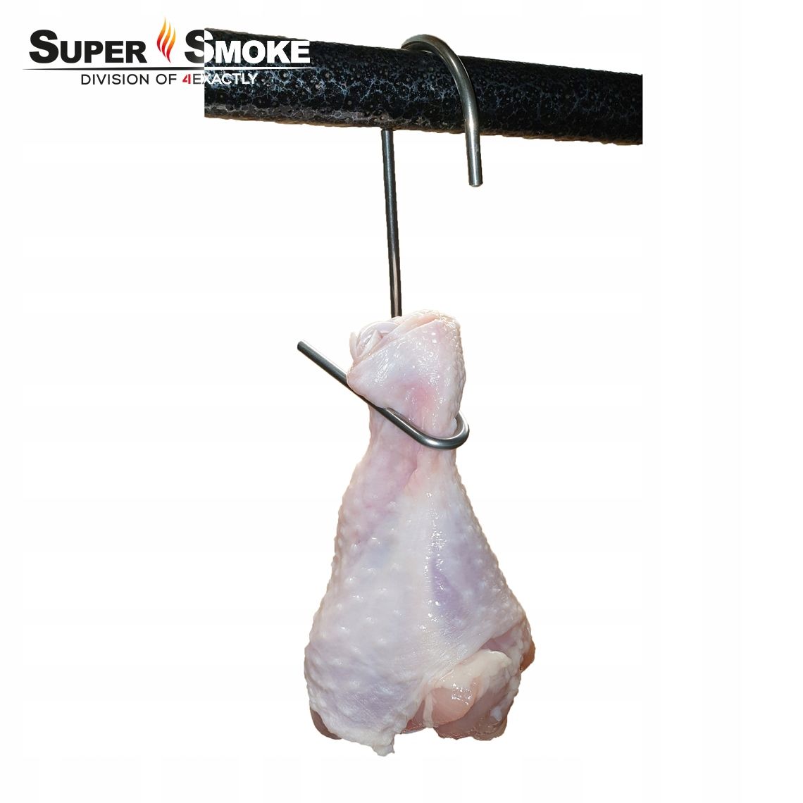 Hak Wędzarniczy Super Smoke do ud i podudzi drobiu 3mm Premium 11cm
