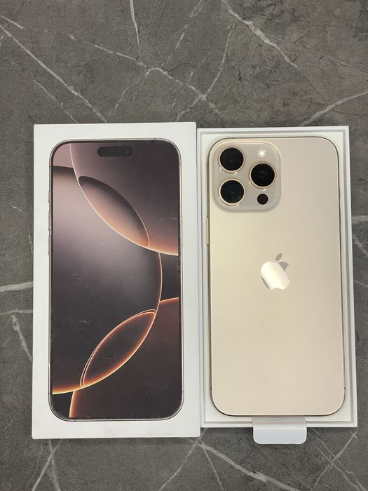 iPhone 16 Pro Max 512  Desert Titanium стан новий обмін , гарантія