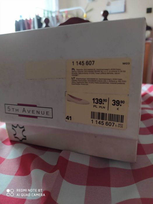 Buty nowe baleriny