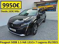 Peugeot 5008 1.5Hdi 7 lugares Iva dedutível 05/2021