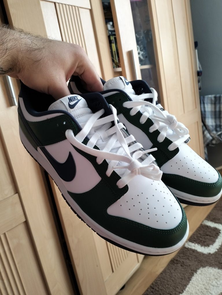 Nike Dunk Low 44.5 Green