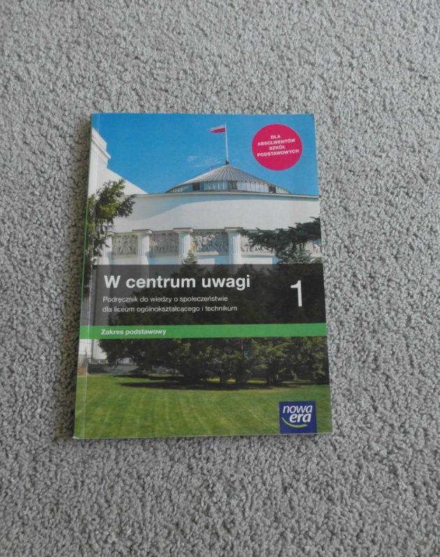 podręcznik do WOS-u do klasy 1 na poziomie podstawowym