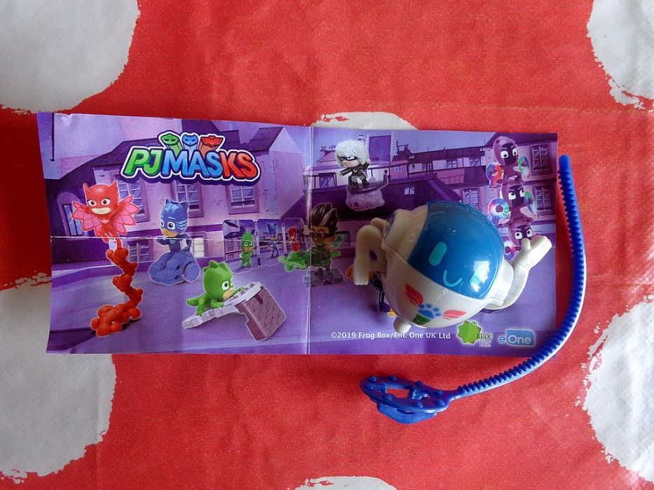 NOWY komplet figurka figurki pidżamersi pj masks kinder niespodzianka