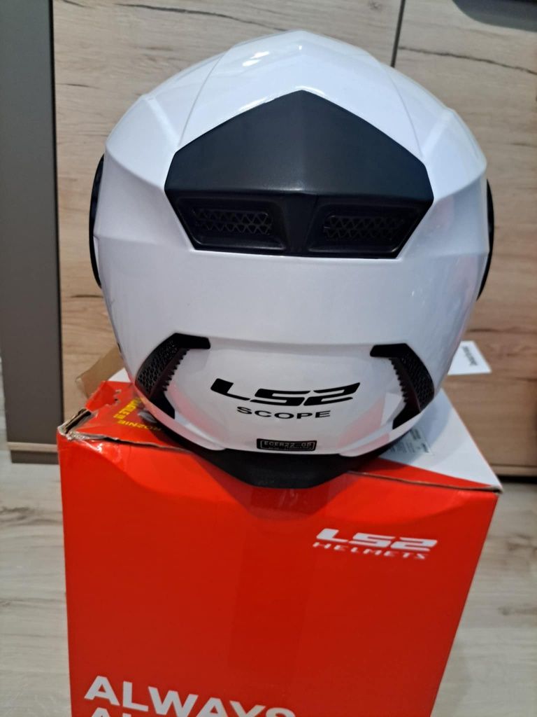 Kask motocyklowy szczękowy Ls2 (ff902 scope) z blendą przeciwsłoneczną