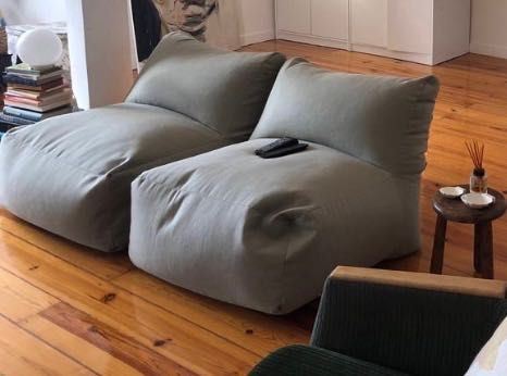 Sofa puff - 2 sofás + 1 puff