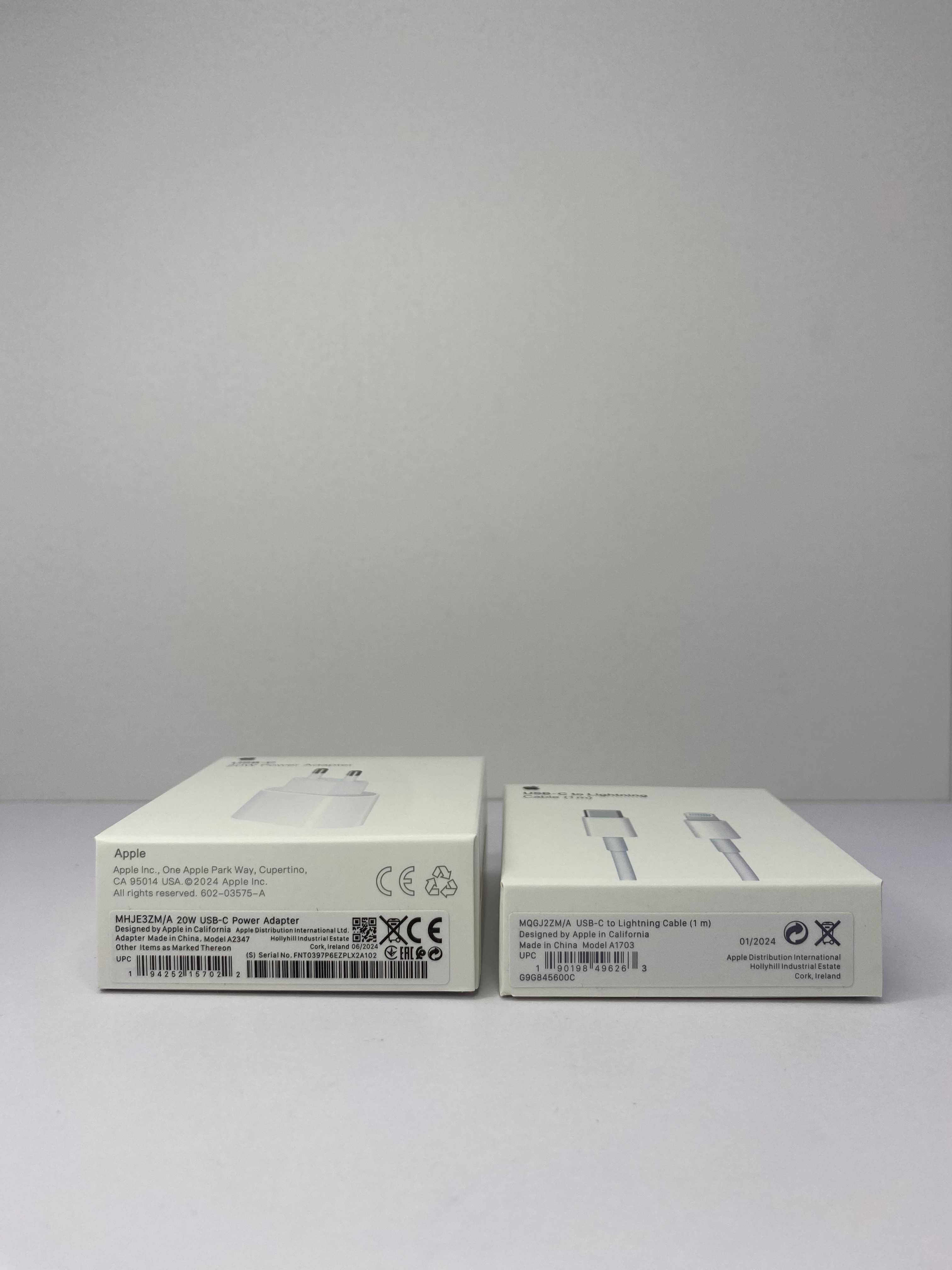 Apple швидкісна зарядка 20W (блок + кабель 1м) зарядний комплект