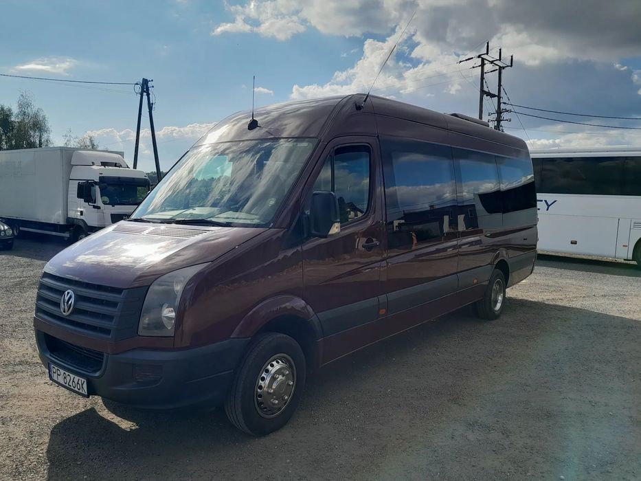 Volkswagen Crafter  Mercedes Sprinter niski przebieg 20+1 miejsc siedzących