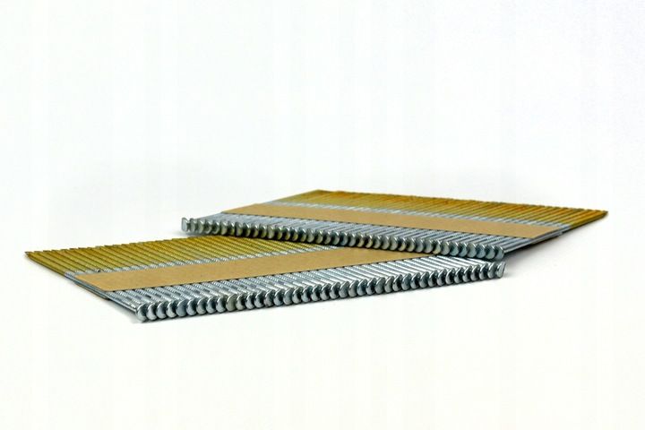 Gwoździe Do Gwoździarki Łączone Papierem 2,8x75mm 34° 2000szt Pierście