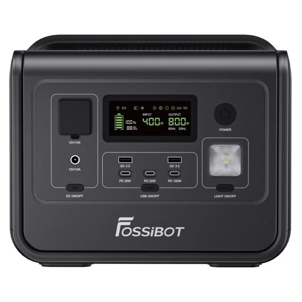 Зарядная станция Fossibot F800 800W 512Wh Black Новая(Обмен)