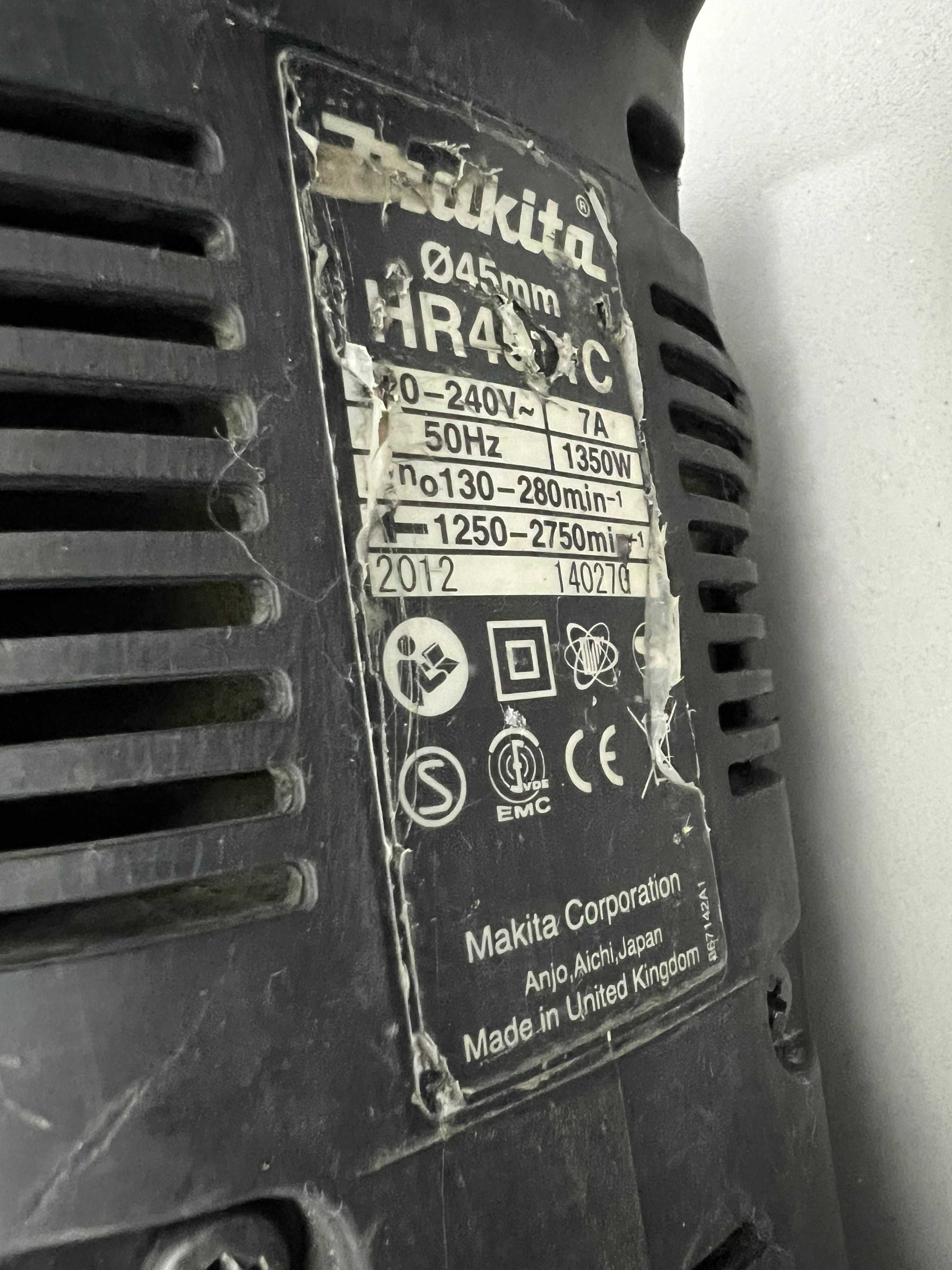 Młot Udarowo Obrotowy Makita HR4511C 1350W * Komis Madej Gorlice