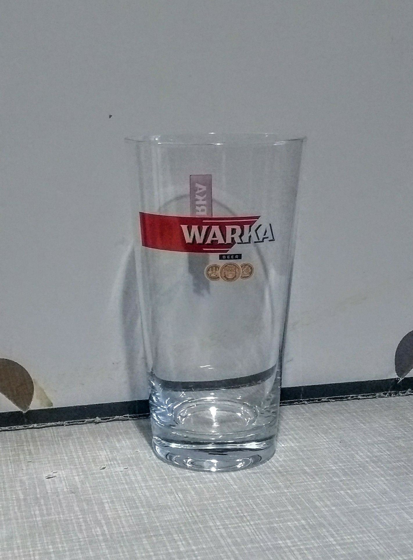 Szklanka, szklanki do piwa Warka Beer