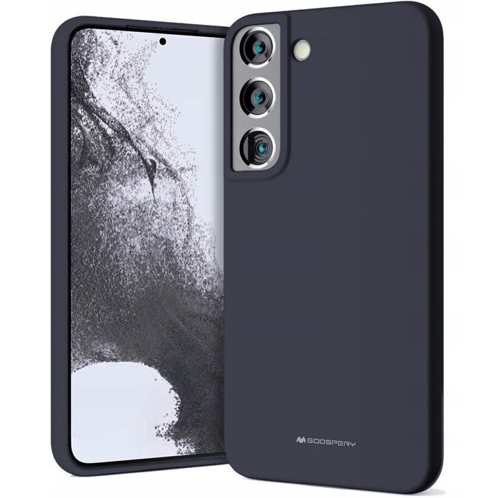 Etui do Galaxy S22+ Plus Mercury Silicone granatowe