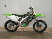 Kawasaki kxf 450 / 08r cały na części koło plastiki sprzęgło lagi
