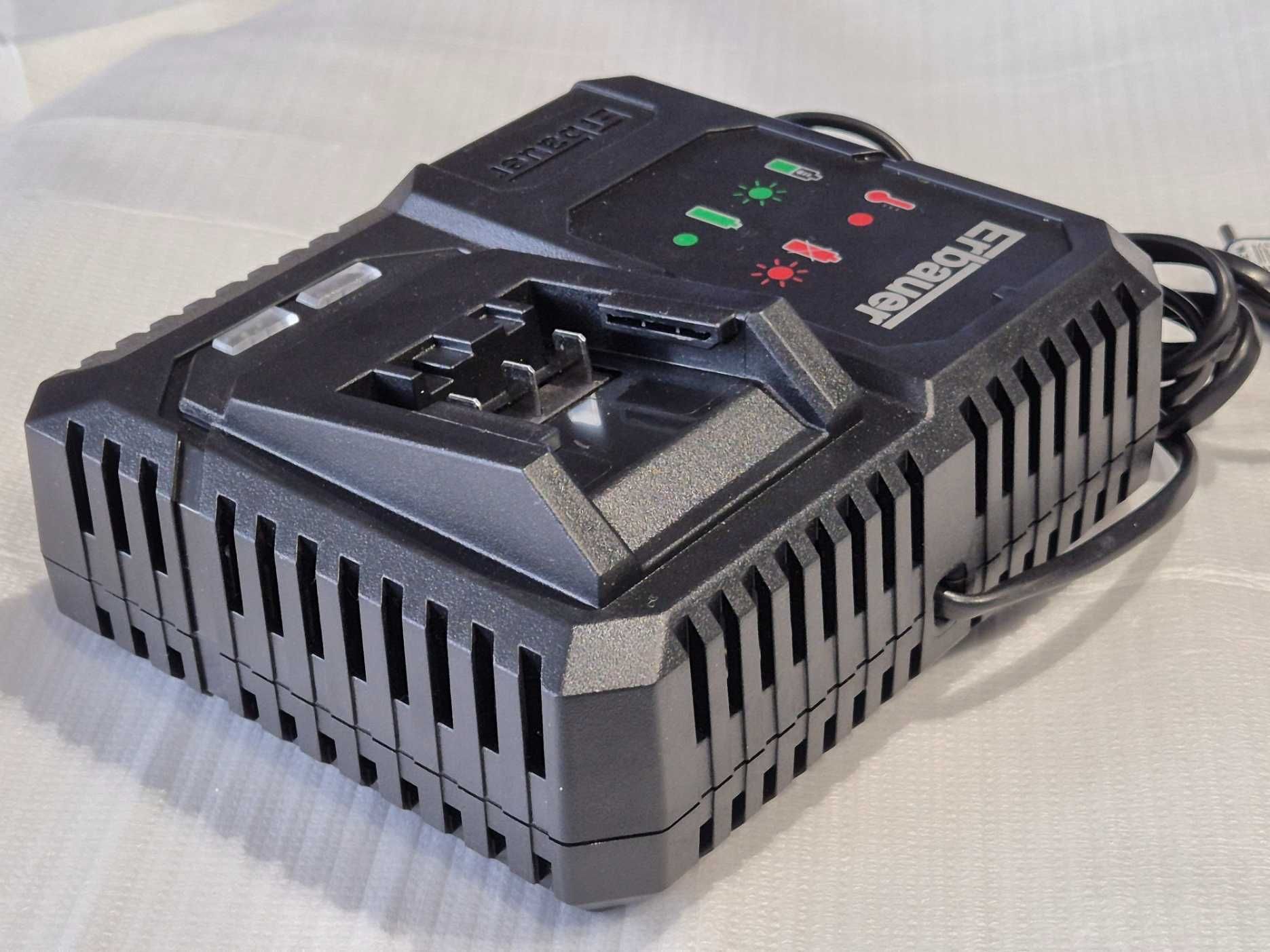 Oryginalna szybka ładowarka ERBAUER EFC18-Li 6A EXT 18V 150W  ER7