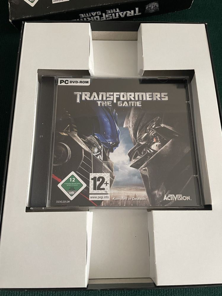 Gra PC BIG BOX - Transformers The Game DE unikat retro