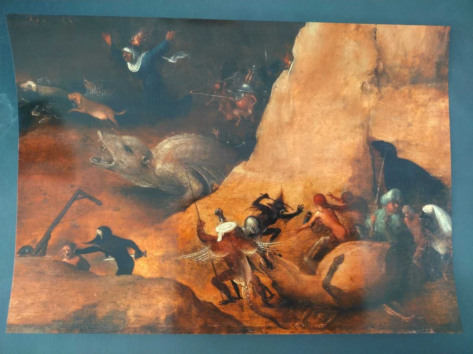 Plakat - Hieronim Bosch / Uczeń: Christ's Descent Into Hell