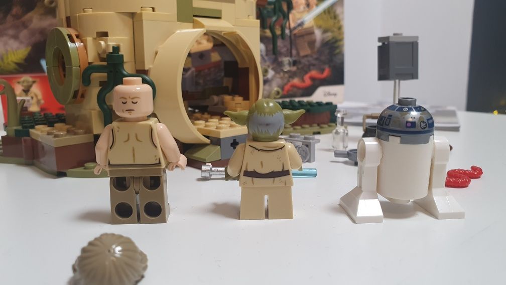 Lego star wars 75208 Yoda's Hut 100% kompletny