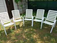 Krzesła ogrodowe plus poduszki