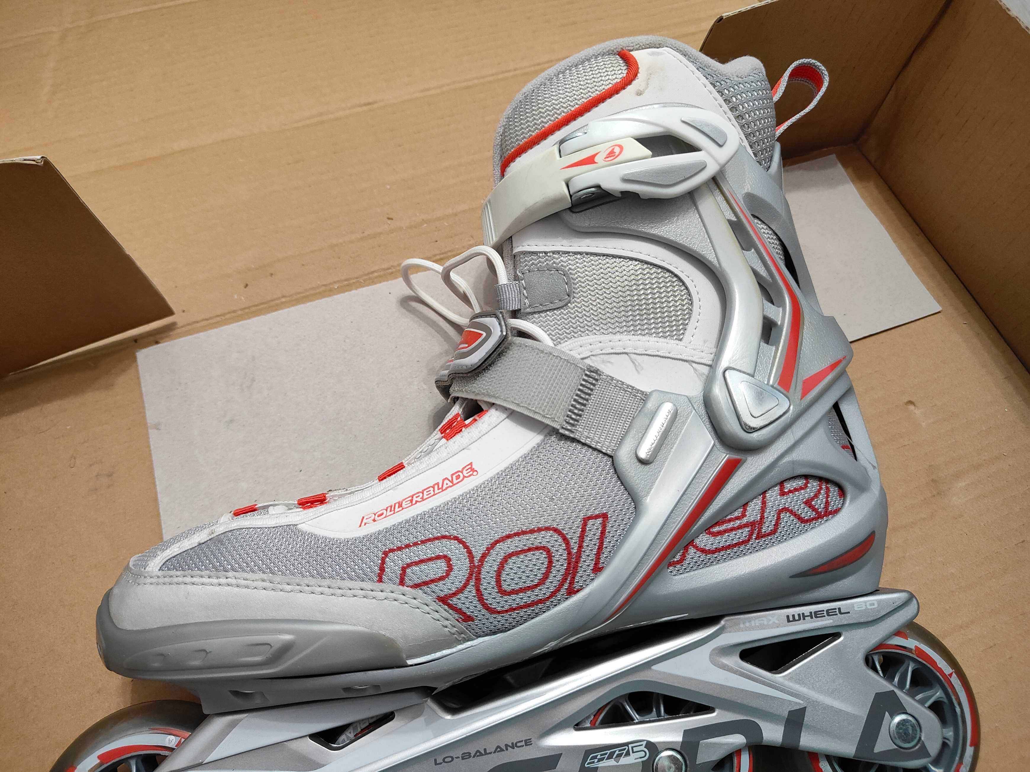 Rolki 40 Rollerblade Spark W łyżworolki rozmiar 40 (26 cm)