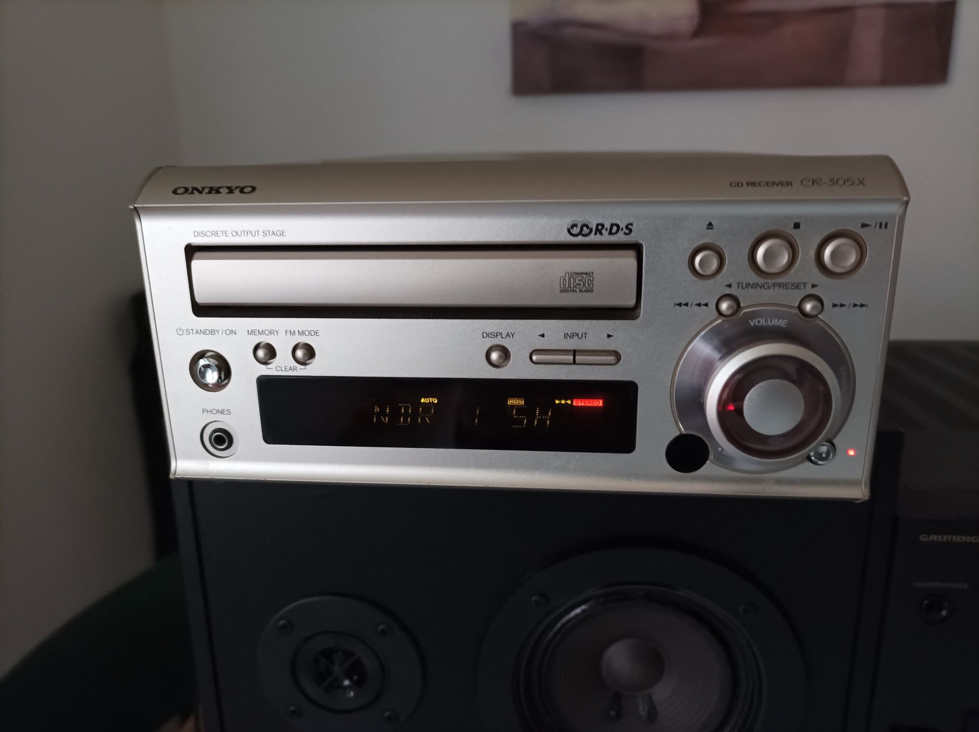 Onkyo CR-305X amplituner plus CD made in Japan