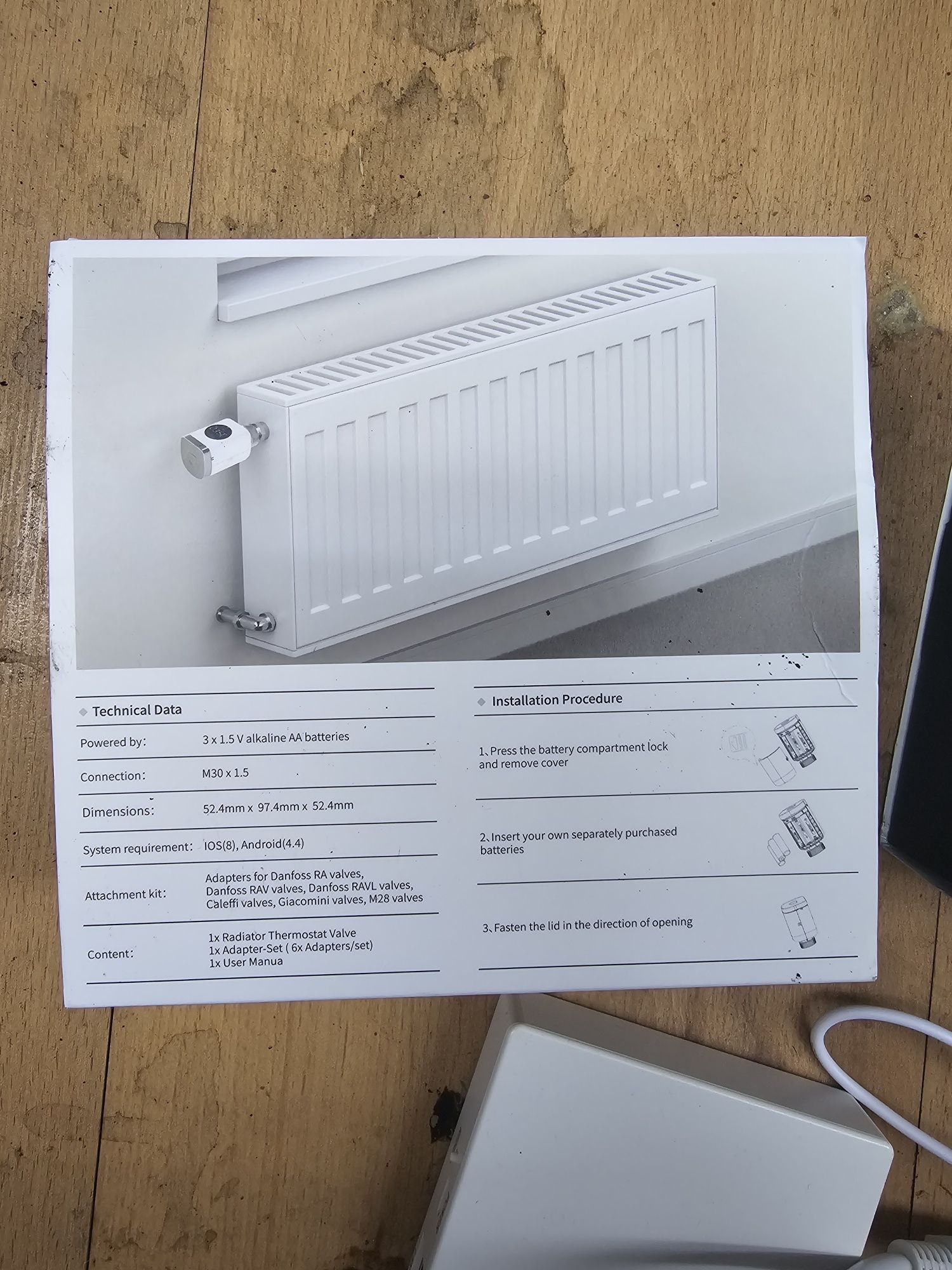 Smart termostaty wifi do grzejników + sterownik zigbee moes tuya wifi