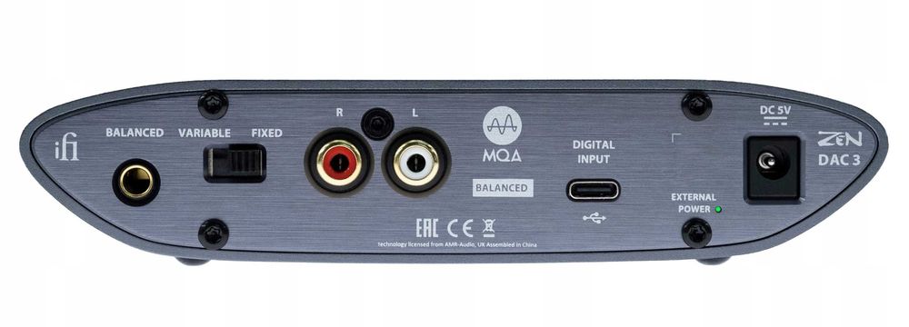 Wzmacniacz słuchawkowy IFI ZEN DAC 3 -sprzęt nowy , pełna gwarancja