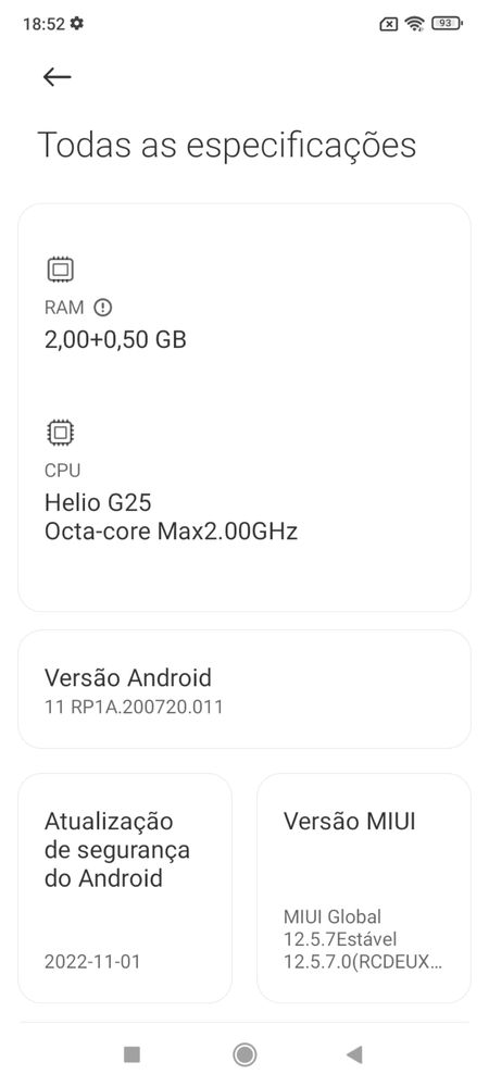 Xiaomi Redmi 9A 32GB como Novo