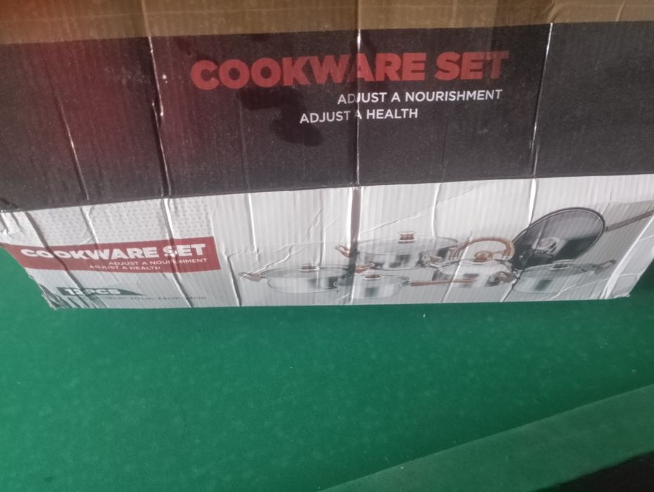 Komplet garnków cztery sztuki tanio