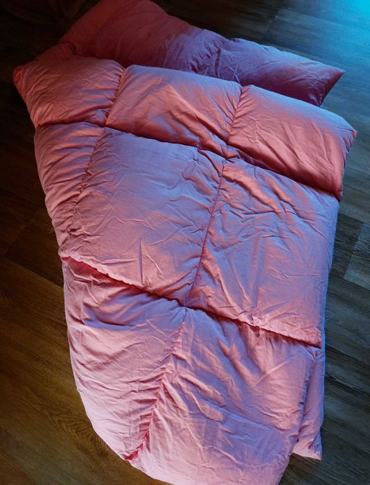 Kołdra puchowa ręcznie robiona