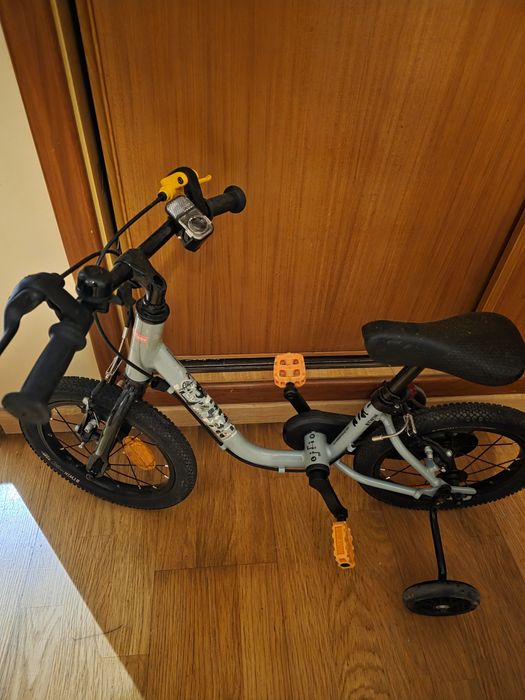 BICICLETA DE APRENDIZAGEM 2 EM 1 CRIANÇA 3-5 ANOS 14"