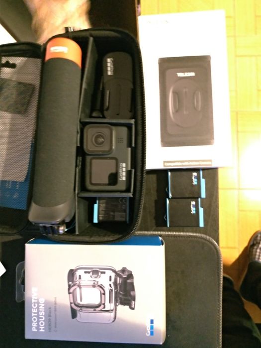GoPro 9 Black + Acessórios
