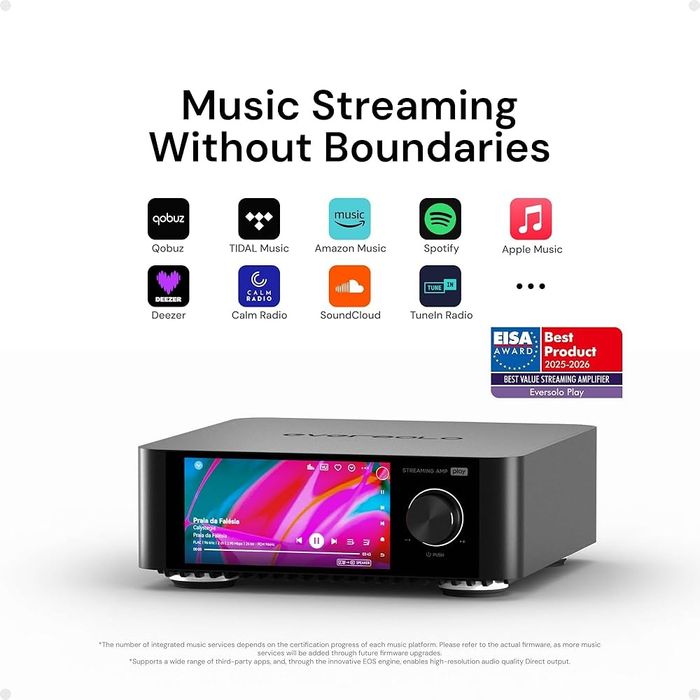 Eversolo Play - мережевий програвач та підсилювач