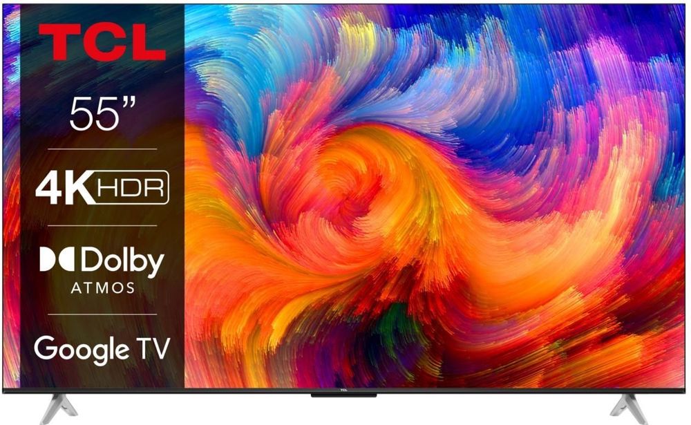 Telewizor TCL 55P7K 55" QLED 4K Google TV