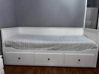 Łózko Hemnes białe