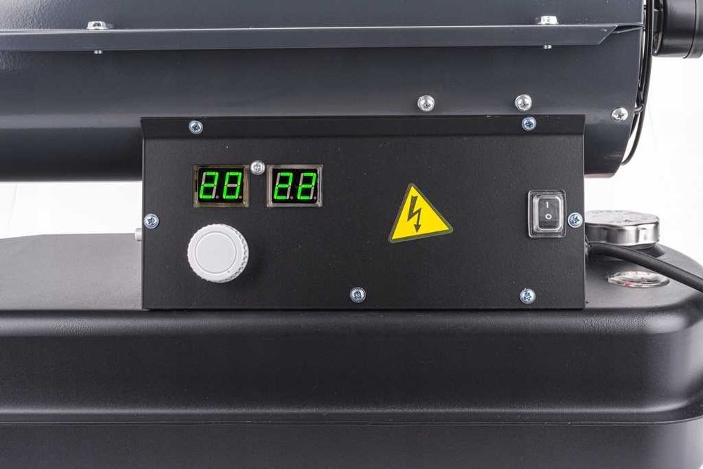 Nagrzewnica Olejowa 20 KW Spalinowa DMUCHAWA + TERMOSTAT LCD Grzejnik