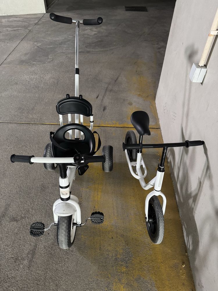 Conjunto Bicicleta e triciclo criança até 5/6 anos