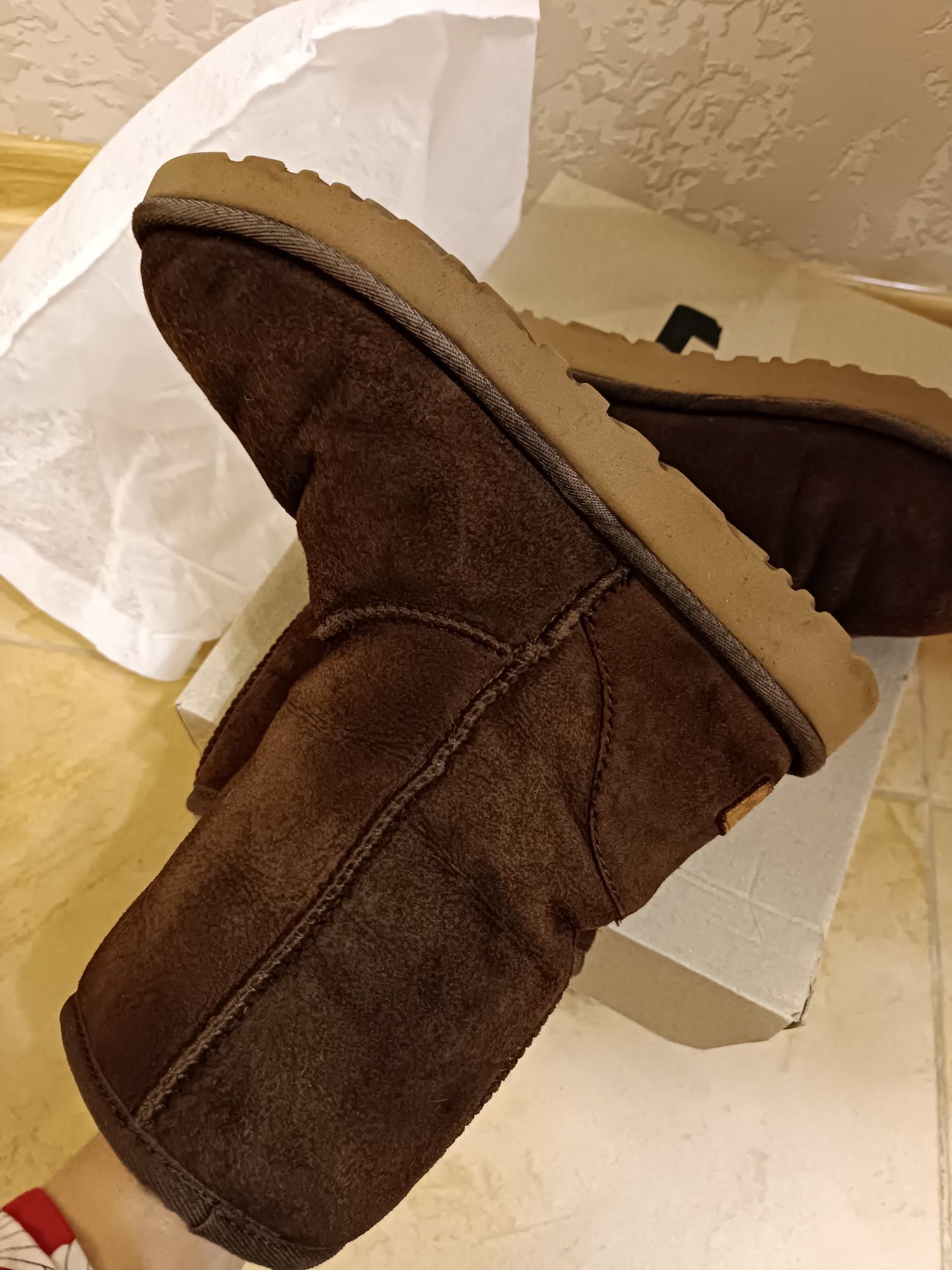 Угги зимние замшевые Ugg