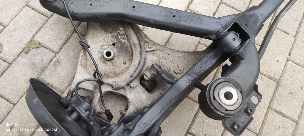 Belka Ława Tył Kompletna Audi A4 B6 CZĘŚCI BLASK GOŁDAP
