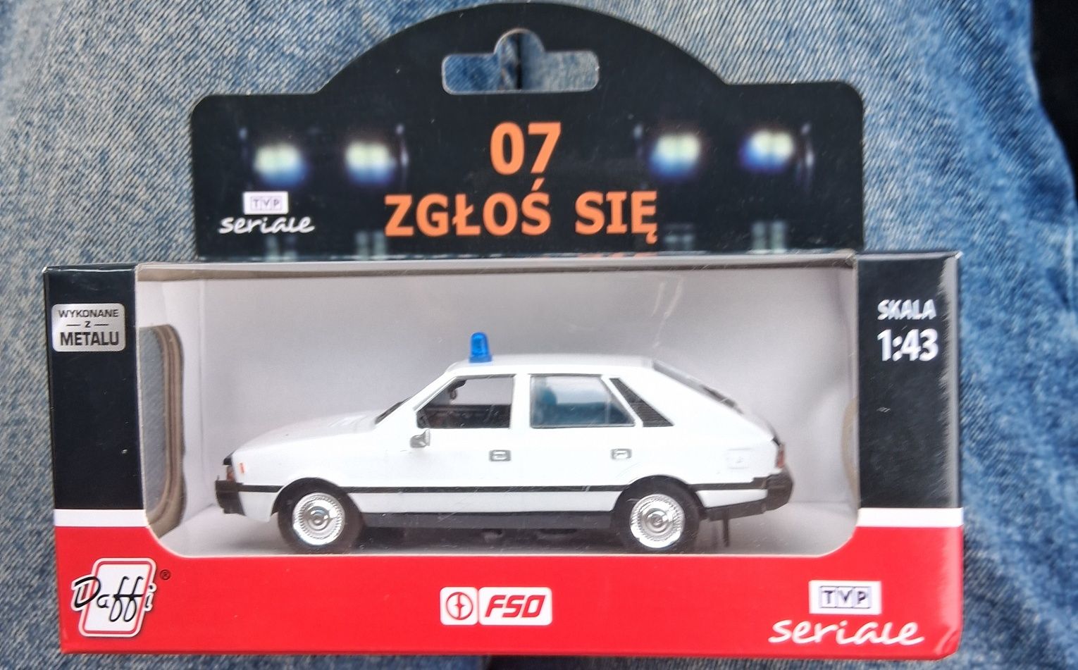 Polonez model 1:43 Nowy Kolekcja PRL Borewicz 07 zgłoś się