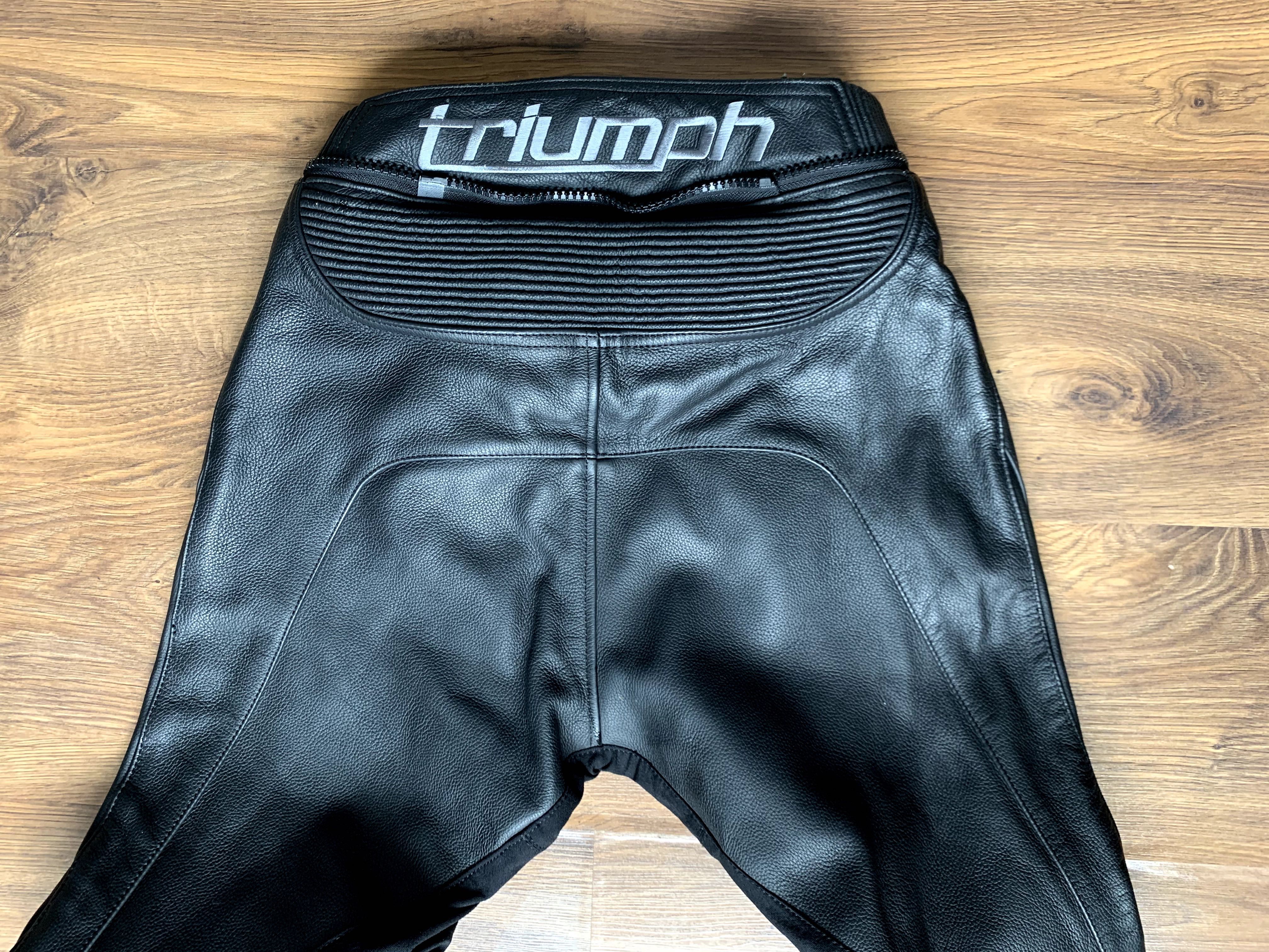 Triumph шкіряні мото штани 30/40