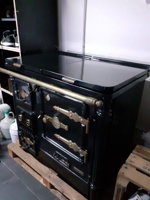 Fogão a lenha de ferro fundido hergom