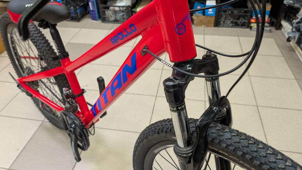 Новый горный велосипед Titan Apollo 24" алюминиевая рама