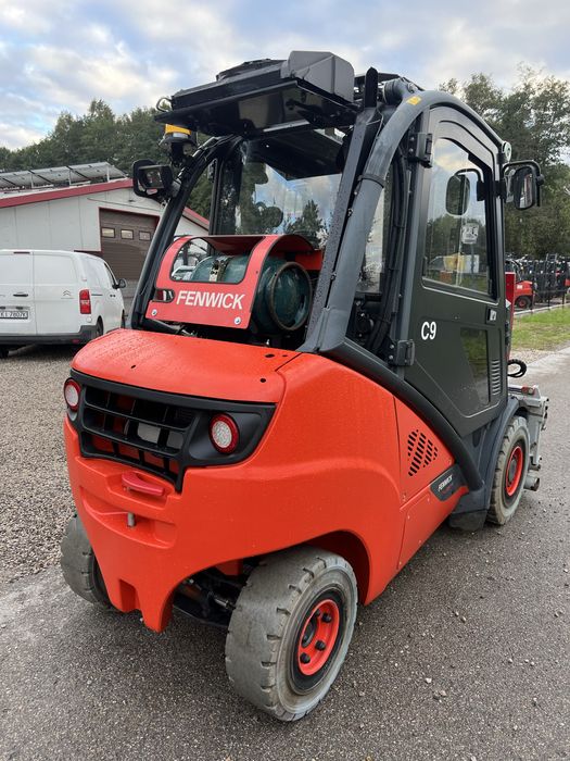 Wózek Widłowy Linde H35T-02 EVo Triplex Kabina Klimatyzacja Pozycjone