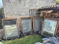 4 okna dachowe velux + 2 markizy zewnętrzne