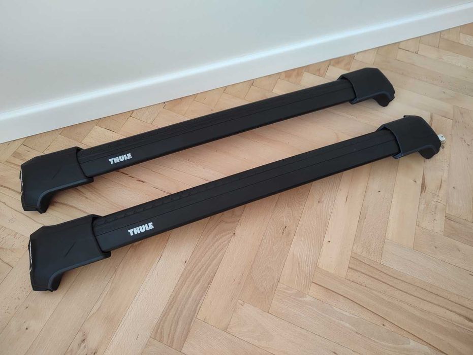 Bagażnik dachowy Thule Evo Edge - stopy Thule  + belki Thule 77/77cm