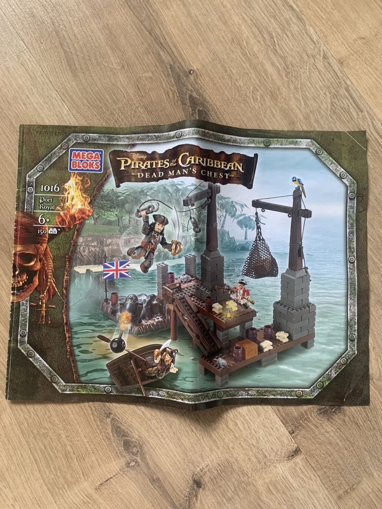 Klocki Mega Bloks Piraci z Karaibów 1016 Port Royal