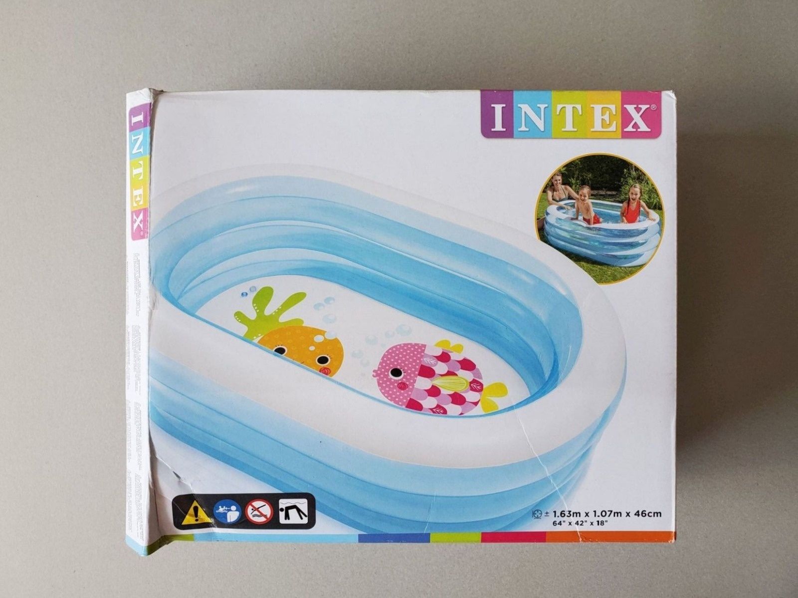 Basenik dmuchany dla dzieci Intex
