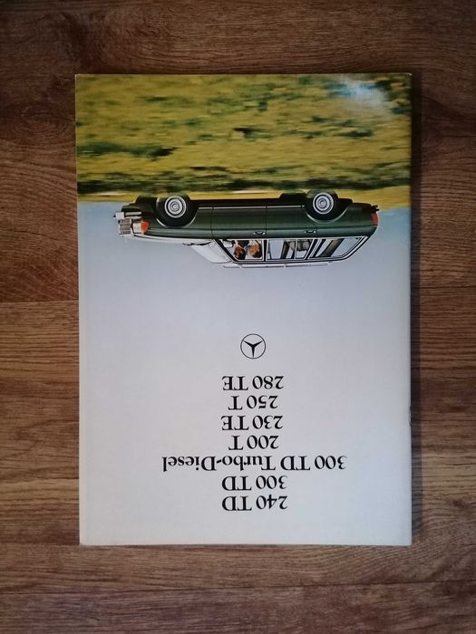 Prospekt Mercedes W123 T123