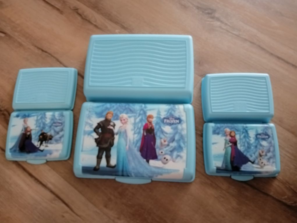 Anna i ELSA kraina lodu lunch box śniadaniówka