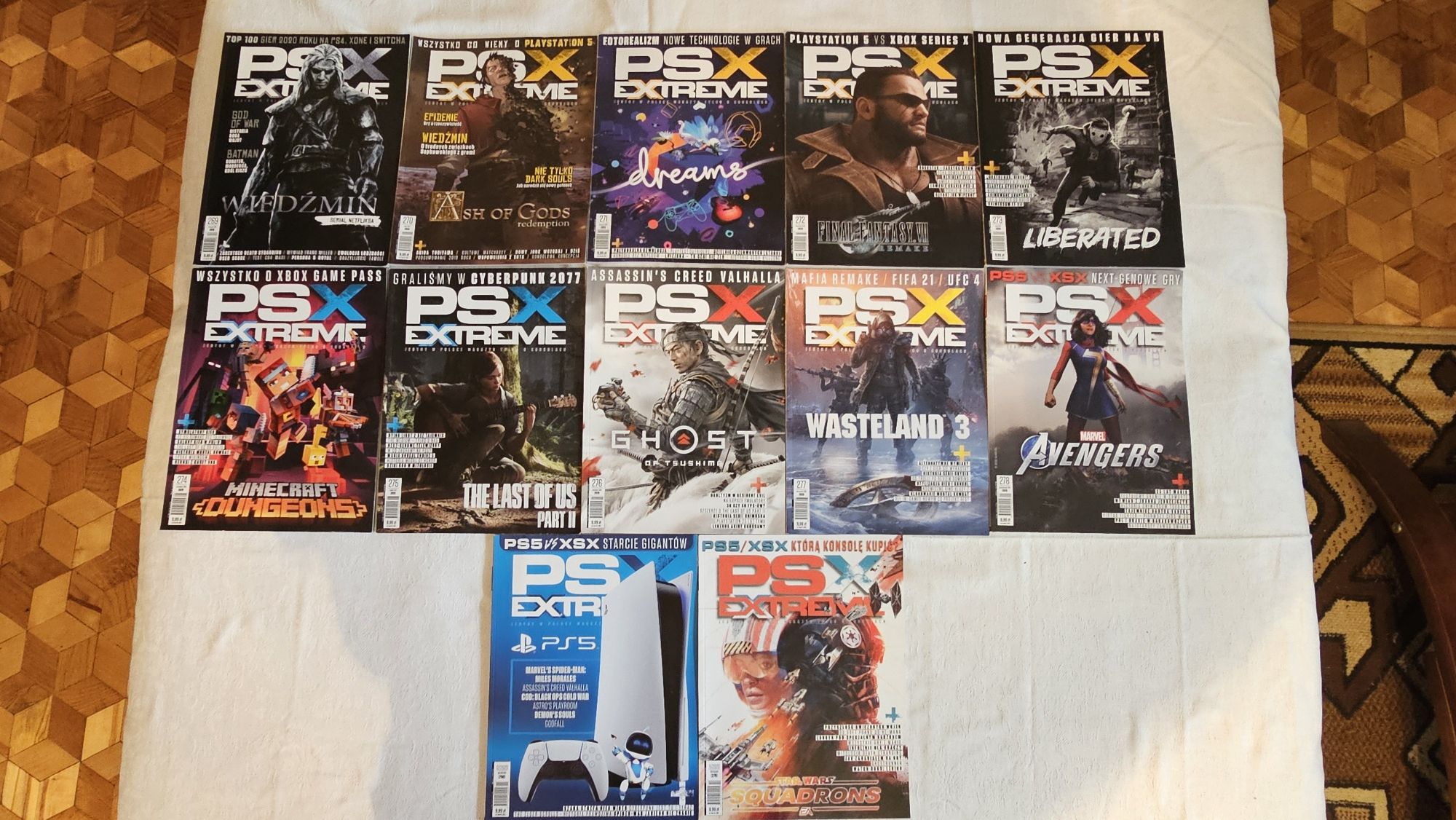 Pełen rocznki gazety Psx Extreme nr. 269 do 280 / 2020 rok . Polecam.